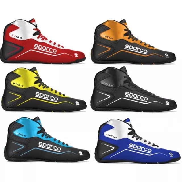 Sparco K-Pole Scarpe Go-Kart In 6 Colori Dalla 35 Alla 48