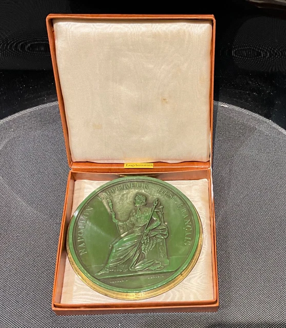 Médaille Presse-papier En étain - Reproduction Du Sceau De La Ville De Montpellier - XXe Siècle