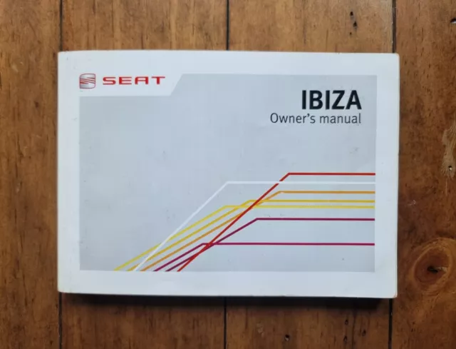 SEAT IBIZA 5 DOOR (2012 - 2014) Owners Manual / Handbook + Audio Guide + Wallet 2