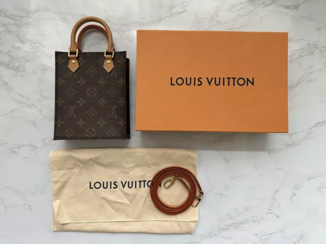 Louis Vuitton PETIT SAC PLAT Petit Sac Plat (M81295, M81416) in