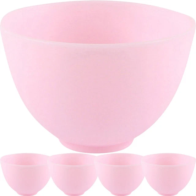5 Pcs Mask Mixing Supply Silicone Bowl DIY Face Facial Applicator Miss Tool