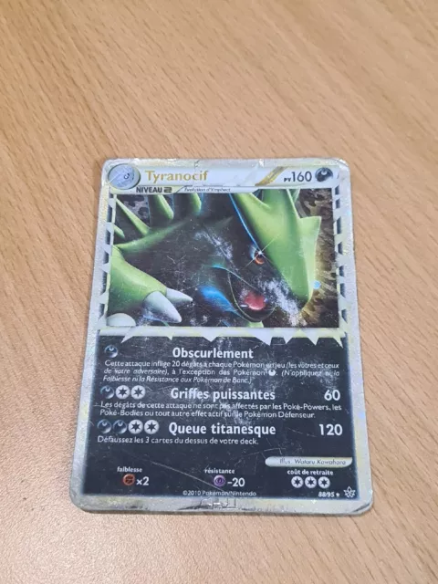 Carte Pokemon Française Tyranocif Prime 88/95 Hs Déchaînement Rare