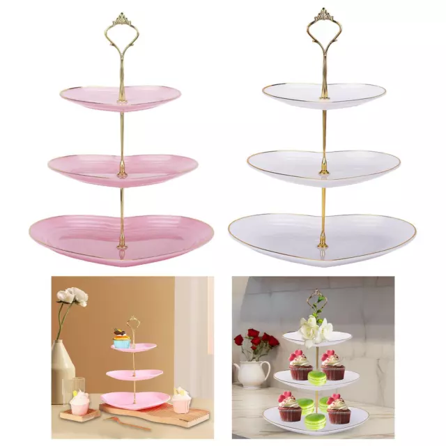 3 Tier Cupcake Stand, Tiered Serving Tray, Dessert Stand, Cake Stand for