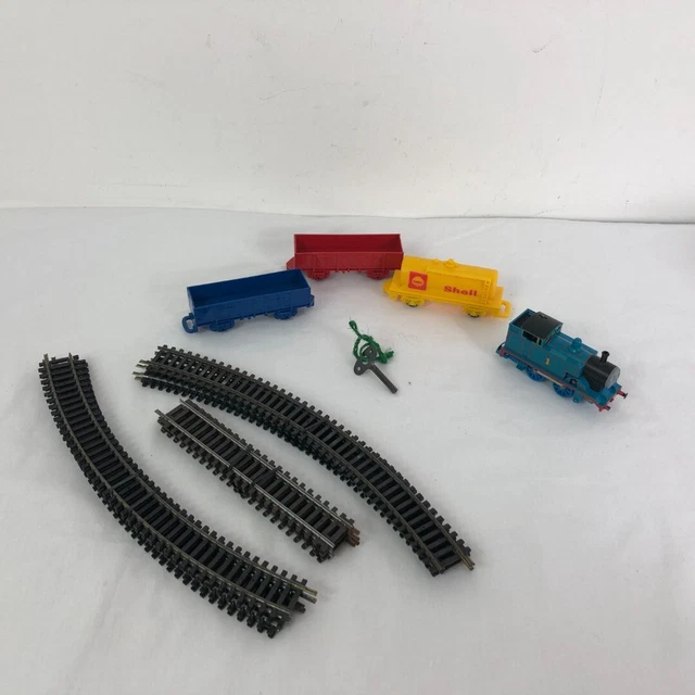 VINTAGE HORNBY THOMAS the Tank Engine Clockwork Trainset Working Track ...