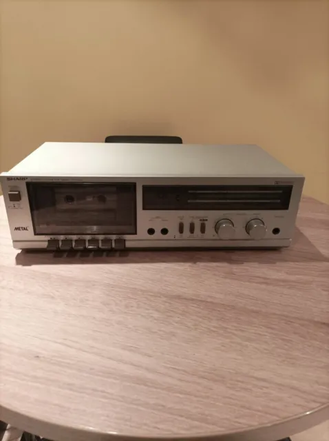 Sharp RT-100 Stereo METAL Cassette Deck Vintage