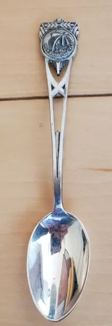 Vintage Jacksonville Florida Sterling Silver Souvenir Spoon
