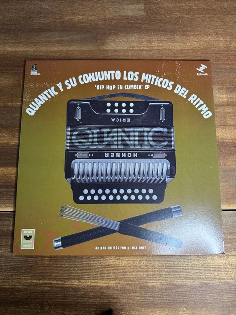 QUANTIC HIP HOP Cumbia LP Color Vinyl Used J Dilla Collaboration QUANTIC HIP HOP Cumbia LP Color Vinyl Used J Dilla Collaboration