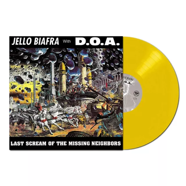 Jello Biafra with D.O.A Last Scream Of The Missing  Neighbors Coloured Vinyl LP