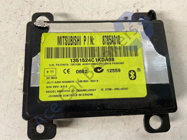 MITSUBISHI OUTLANDER MK2 06-12 Facelift Bluetooth Module 8785A010 £120. ...
