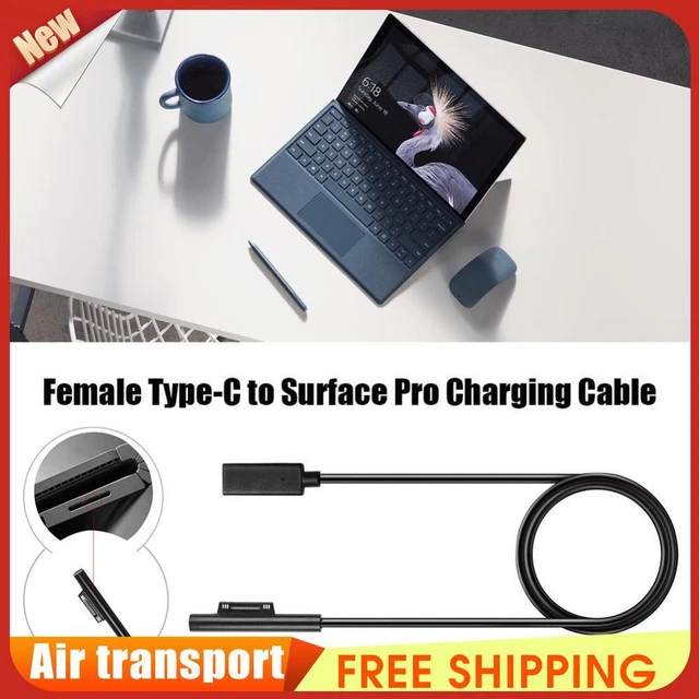For Microsoft Surface Pro 7/6/5/4/3 Charging Cable USB Type C PD Power Cord Wire