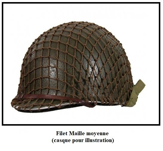 WW2 US FILET casque Dday Normandie Utah Omaha veste airborne ffl Para ...