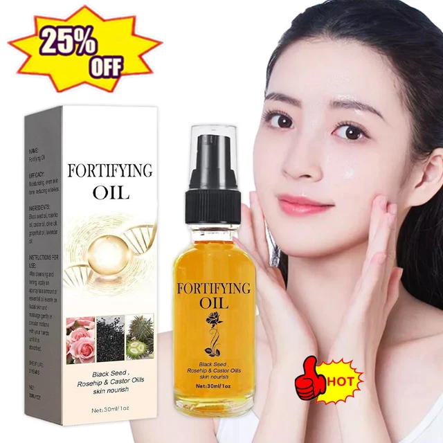 30ml Rosehip Oil Black Seed Oil and Castor Oil Face Serum, Lalenas Castor Oil