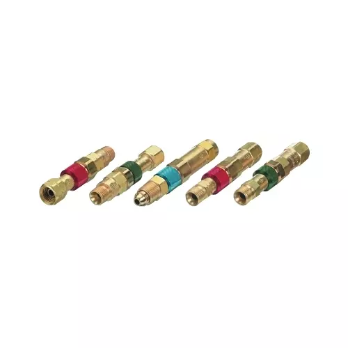 Western Enterprises Quick Connect Component, Male Plug, Brass, Inert Gas