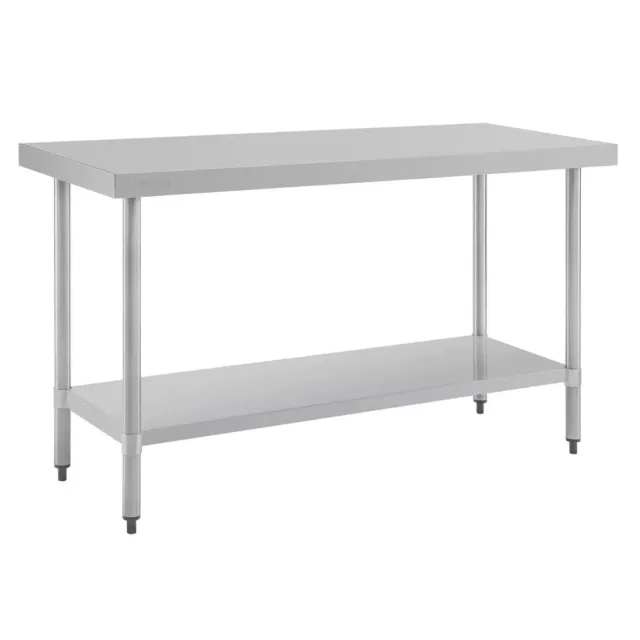 Kitchen Work Bench Stainless Steel with Undershelf Commercial 600x1500x900mm