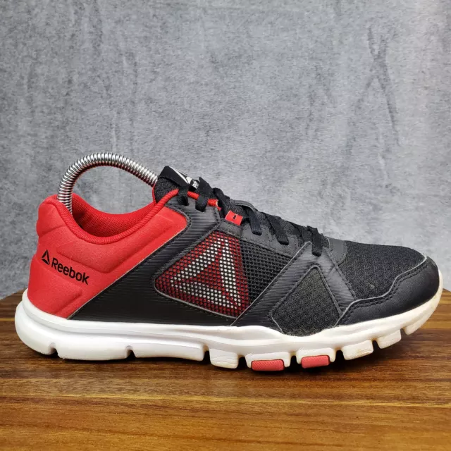 REEBOK YOURFLEX 10 Training Shoes Men s 8 Red Black Crossfit