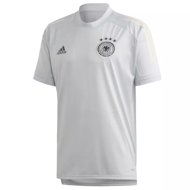 adidas Deutschland DFB Trainingstrikot Trikot EM 2020 grau M L XL XXL Herren