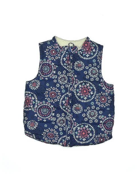 Gymboree Girls Blue Vest L Youth