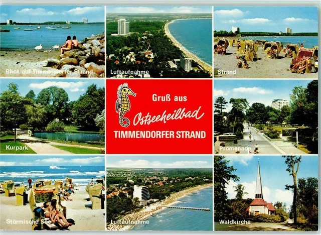 40025693 - 2408 Timmendorfer Strand Riesenkarte Timmendorfer Strand