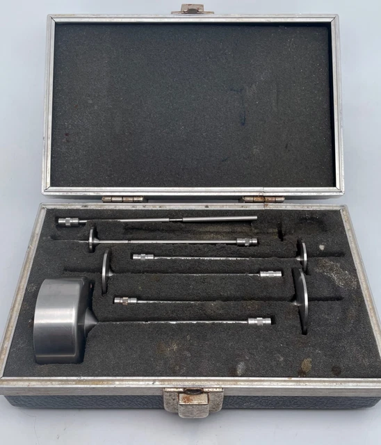 6 Pcs - Brookfield RV Spindle Set for Viscometers, (1, 2, 3, 4, 5, 7) Missing 1 6 Pcs - Brookfield RV Spindle Set for Viscometers, (1, 2, 3, 4, 5, 7) Missing 1