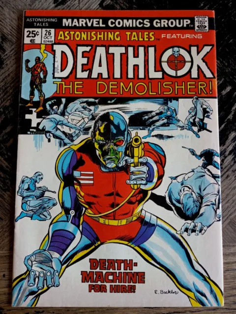 Astonishing Tales #26 Deathlok (Oct. 1974) Marvel
