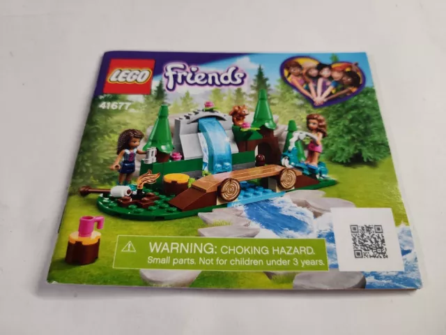 LEGO Friends Forest Waterfall 41677 Instruction Manual ONLY