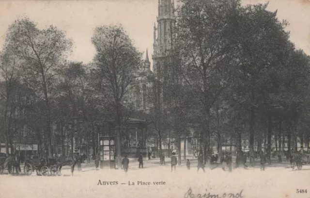 BELGIQUE ANVERS Carte Postale CPA #PAD226.F