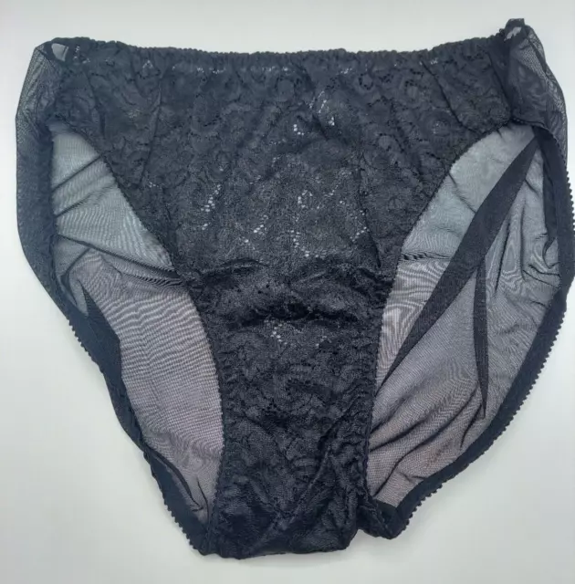 NEW! AVON INTIMATES Black Lacey Nylon Spandex Panties Size 10 £28.25 -  PicClick UK