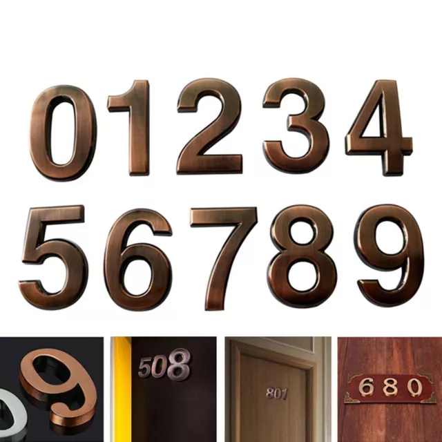 Modern and Stylish House Number Plate for Business and Residential Spaces