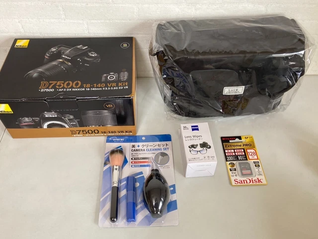 Nikon D7500 18-140VR レンズキット バッグ セット Amazon | Nikon D7500 一眼レフカメラ 初心者セット D7500