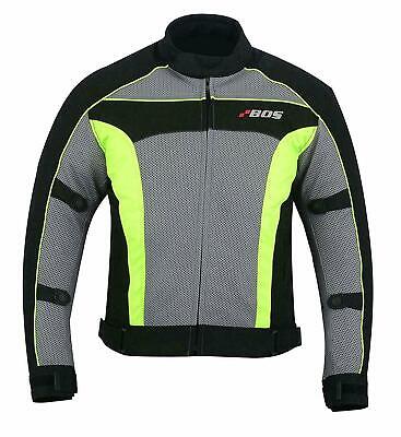 Motorradjacke mit Protektoren Herren Textil Motorrad Jacke Roller Gr M bis 5XL. 