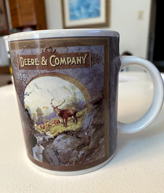 Gibson John Deere 1899 Deere & Company Stag Coffee Tea Hot Chocolate Mug