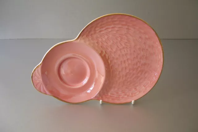 Maling Lustre Pink Tennis Set - Saucer Only 2