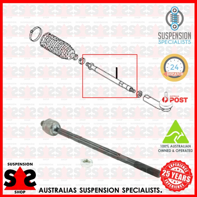 FRONT AXLE INNER Tie Rod Suit VW Polo 1.4 GTI POLO V (6R1, 6C1) EUR 36,23 PicClick FR