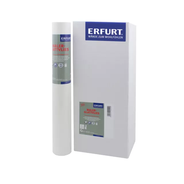 ERFURT Profi Maler-Glattvlies Renoviervlies 150g Breite 75cm (1,12€/1qm)