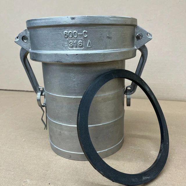 PT Coupling 1400210L 1 in. 316 Stainless Steel Long B Coupler - John M