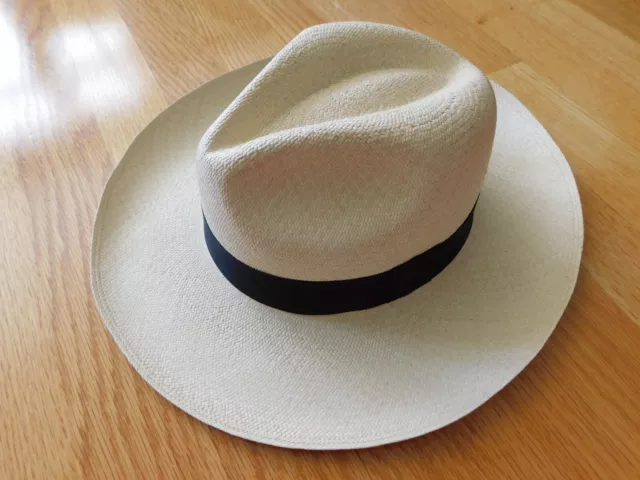 Gamboa Genuine Montecristi Panama Hat - Handmade in Ecuador - UNESCO cert origin