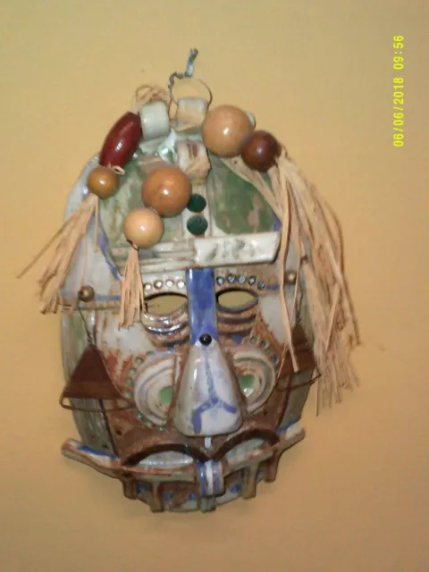 Stone Mask,indigenous style,well detailed,unique.