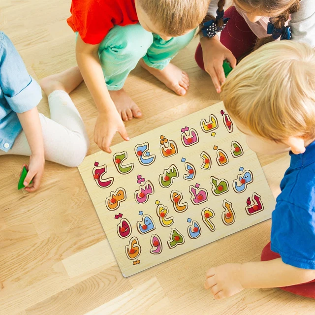 Puzzle Magnétique éducatif En Bois - Habillage D'animaux - Jeu De Tenue Mix & Match - Pour Enfants 3-6 Ans - 7