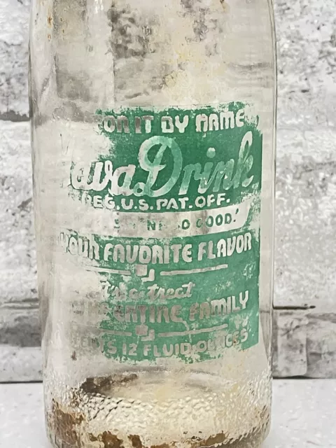 Mvintage Dr Pepper Bottling Co Green Hava Drink Soda Bottle 12 Fl Oz 2