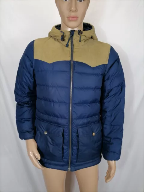 LEVI'S Giubbotto PIUMINO Cappotto DOWN JACKET Giubbino Giacca Tg M Uomo