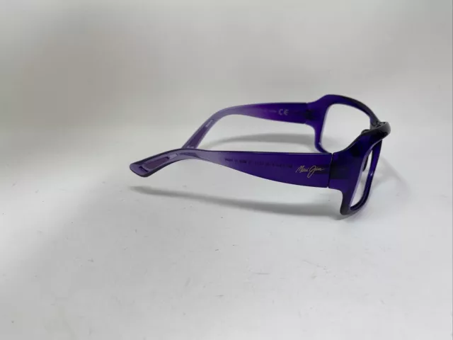 Maui Jim Seven Pools Mj418-28C Purple Translucent 62/16/125 Sunglasses /J25 2