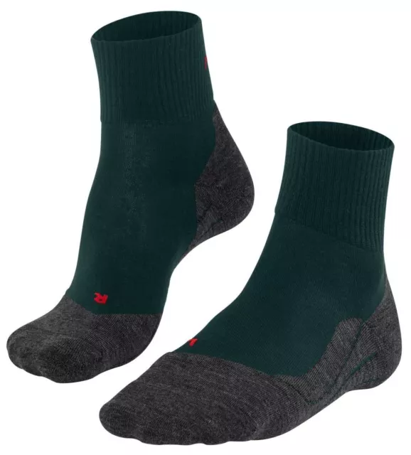 Falke Pour des hommes TK5 Wander Bloquer La laine Chaussettes - vert