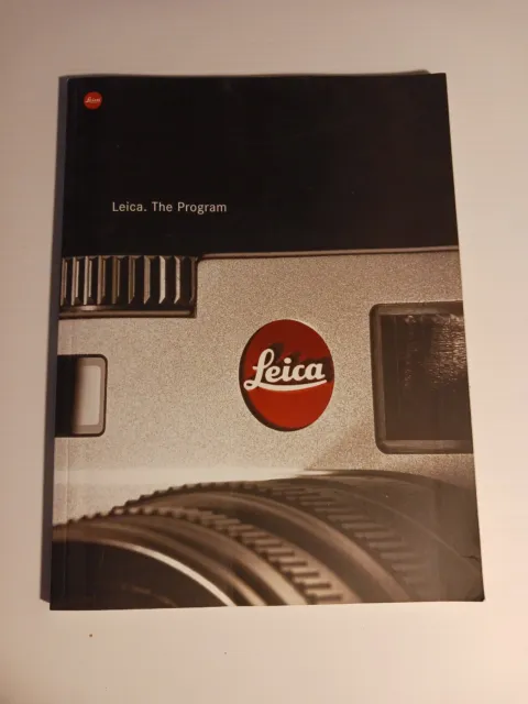 "Leica. Folleto promocional del programa"" julio de 2001