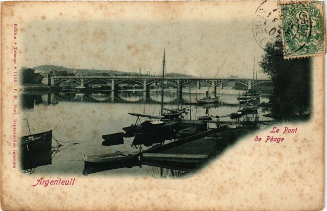 CPA ARGENTEUIL - Le Pont de Téage (380580)