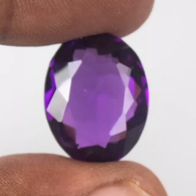 30.0 Ct Certified Natural Translucent Purple Amethyst Loose Gemstones Z-023