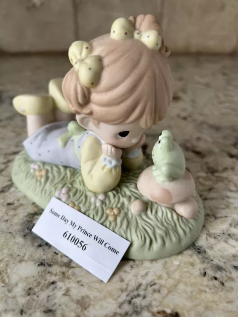 Precious Moments #610056 "Some Day My Prince Will Come" Frog W/Box 2005 Princess