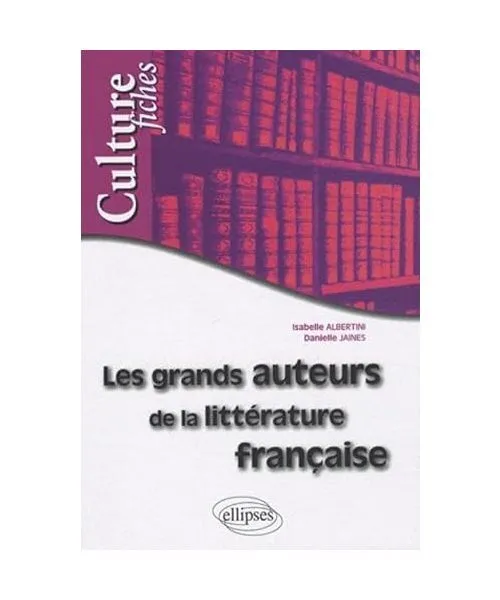 Les grands auteurs de la littérature française (Culture fiches), Albertini, Is