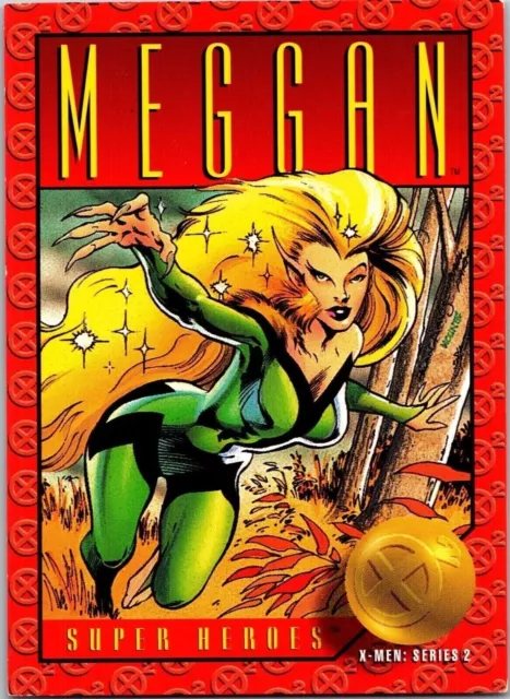 Super Heroes 18 Meggan X-Men Series 2 1993 Skybox Trading Card Game TCG CCG