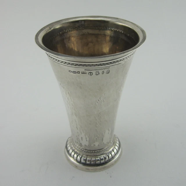 Bernard Muller Bicchiere o Vaso Argento Sterling Edoardiano Importazione Olandese