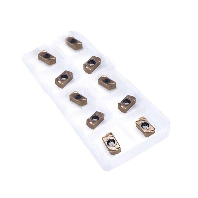 20PCS CNC LATHE Inserts LNMU0303ZER-MJ AH130 Carbide Inserts Milling ...
